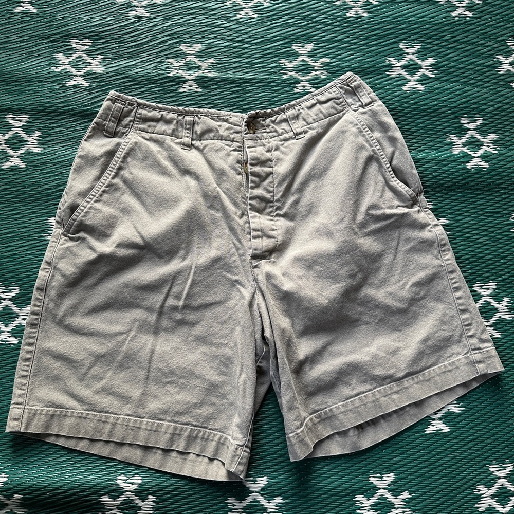 Eddie Bauer Women’s Khaki Shorts Size 12 100% Cotton